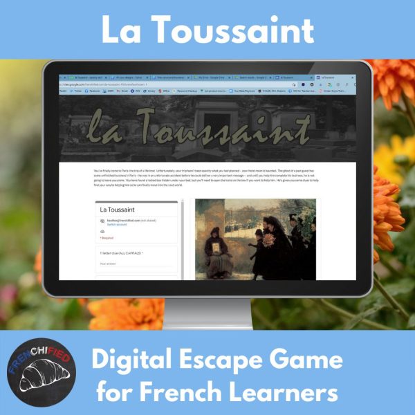La Toussaint Digital Escape Game