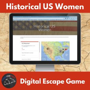 Historical American Women Digital Escape Game