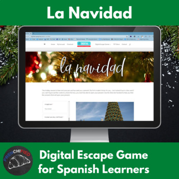 Spanish Christmas digital escape game