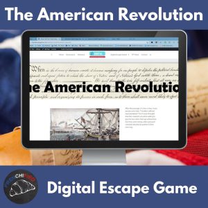 american revolution digital escape game