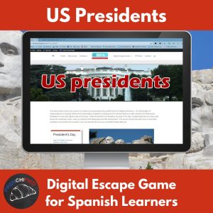 US Presidents digital escape game