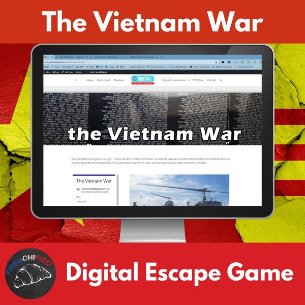 vietnam war digital escape game