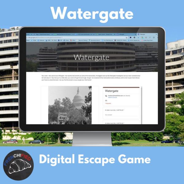 watergate dgitial escape game